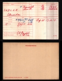 SADLER ALEXANDER(medal card) 