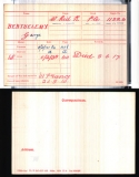 BERTHELEMY GEORGE(medal card) 