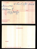 BILLING WILLIAM ROBERT(medal card) 