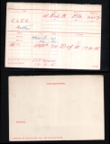 CLEE ARTHUR(medal card) 