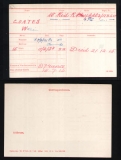 COATES WILLIAM(medal card)