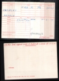 CROSSLEY ARNOLD(medal card) 