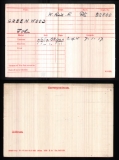 GREENWOOD JOHN(medal card) 