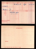 LEWIS WALTER JAMES(medal card)