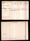 POPE ALBERT EDWARD(medal card) 