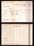 STEAD EDWIN(medal card) 