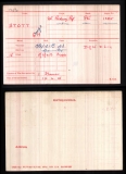 STOTT GEORGE HENRY(medal card)