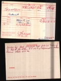 THOMPSON FREDERICK DAVID(medal card)