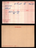 WILSON ALBERT(medal card)