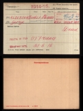 ALDERSON GEORGE(medal card) 