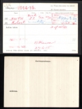 BOOTH ROBERT(medal card) 