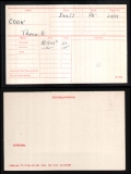 COOK THOMAS SOULSBY(medal card) 