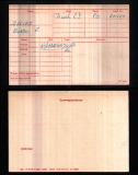 DAVIES BERTIE EDWARD(medal card) 