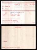 HARKER THOMAS(medal card) 