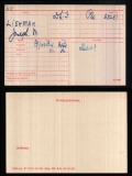 LISHMAN JOSEPH MITCHESON(medal card)