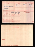MARSHALL JAMES(medal card) 