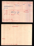 MARSHALL JAMES(medal card) 