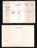 McGUIGAN WILLIAM(medal card) 