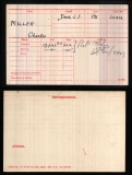 MILLER CHARLES(medal card)