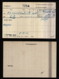 RENWICK ERNEST ALBERT(medal card)