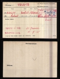 RIDLEY ROBERT(medal card) 