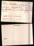 RIGBY THOMAS(medal card)