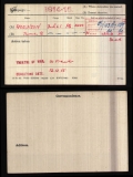 ROBINSON THOMAS RICHARD(medal card)