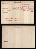 WILSON ROBERT(medal card) 