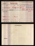 WETHERS SAMUEL JAMES(medal card)