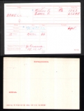 BONELL SIDNEY ALFRED WILLIAM(medal card) 