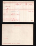 CLARK HENRY(medal card)