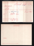 DAINES PORTER LEONARD(medal card) 