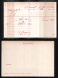 DAINES PORTER LEONARD(medal card) 