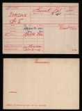 JORDAN HENRY EDWARD(medal card) 