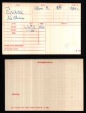 EVANS WILLIAM(medal card) 