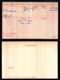 MORRIS ALFRED(medal card) 