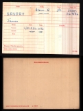 SAVORY JAMES(medal card)