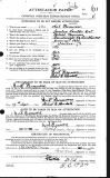  	 NEAL BENWARE (attestation paper)