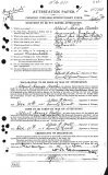  	 ALBERT GEORGE BOOTES (attestation paper)
