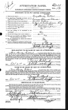  	 PERCY STANLEY GILBERT (attestation paper)
