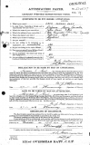  	 NORMAN JOHN LAST (attestation paper)