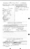 ALBERT ERIC POOLE (attestation paper)