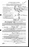  	 ERNEST ARTHUR ROSS (attestation paper)