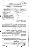  	 JOHN HERBERT WALLWORK (attestation paper)