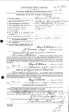 THOMAS COUPE WATERHOUSE (attestation paper)