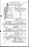  	 JOHN WATSON (attestation paper)