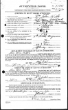  	 WILLIAM JOHN WELSH (attestation paper)