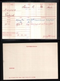  	 PATRICK CULLEN (medal card)