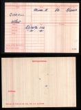  	 ALBERT QUIBELL (medal card)