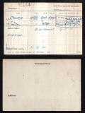  	 STANLEY ARTHUR COUCH (medal card)